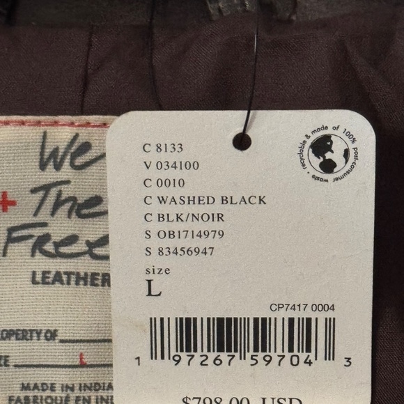 Leather Jacket Free People - Picture 7 of 13